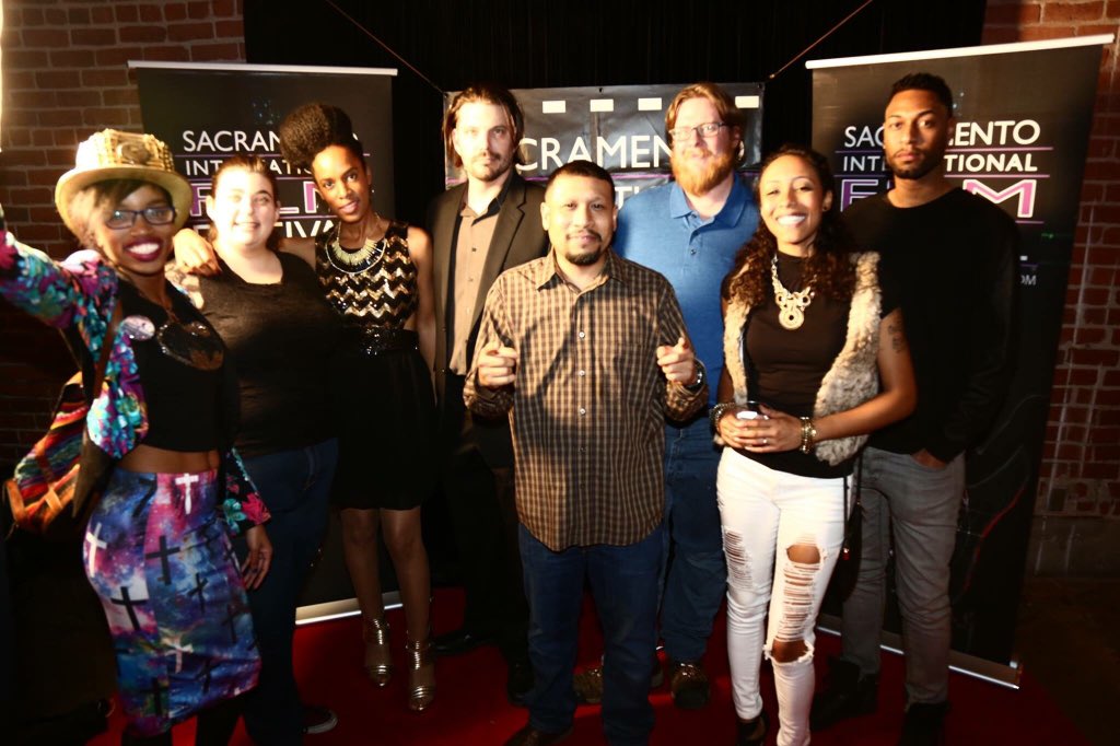 MGilliamFilm's tweet photo. Some of the cast and crew of Space Walker's Anarchy Eyelash at Fashion on Film last night #SACFW2016 #filmmakers https://t.co/p82NVC44wl