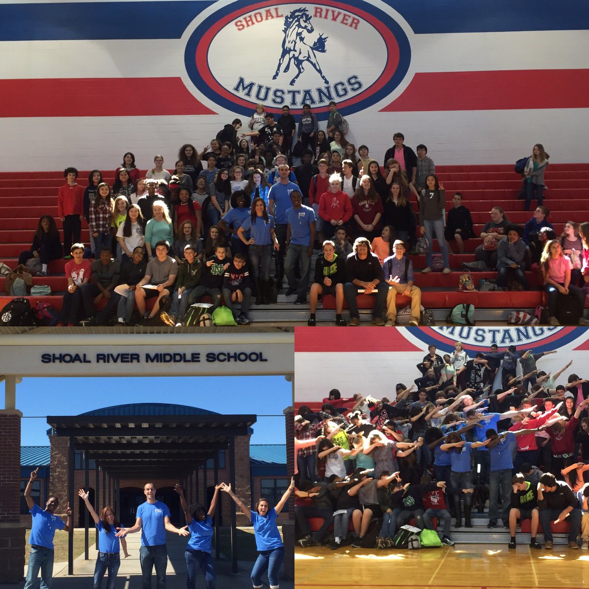 MathNationFL's tweet image. No better way to cap off the last visit of the day than to do the &quot;dab&quot; one more time! #MathNation #TutorTour2016