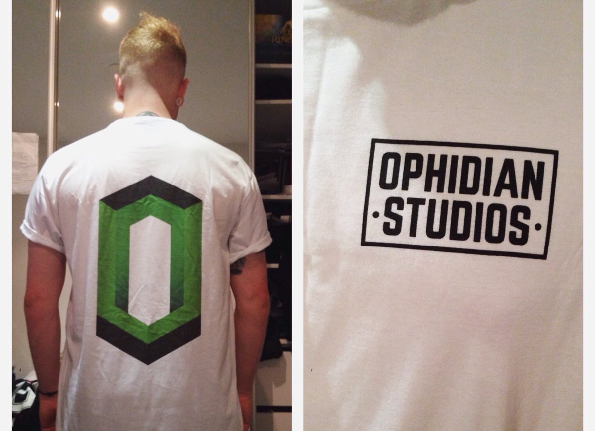 ophidianstudios's tweet photo. In preparation for @gxaustralia we had some tshirts printed at @dasautomat. Say hi if you see us around. #gxaus https://t.co/n1r5KFU2I0