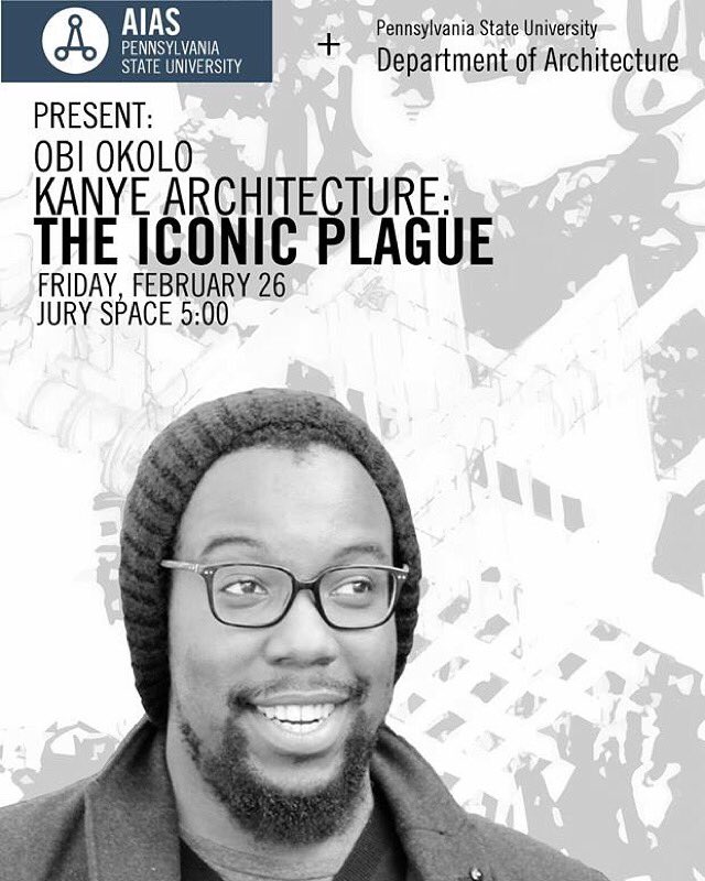 AIASpennstate's tweet photo. Come to the jury space tomorrow at 5 to hear an amazing lecture by AIAS Past National Vice President Obi Okolo! https://t.co/ChPvxbtpK5