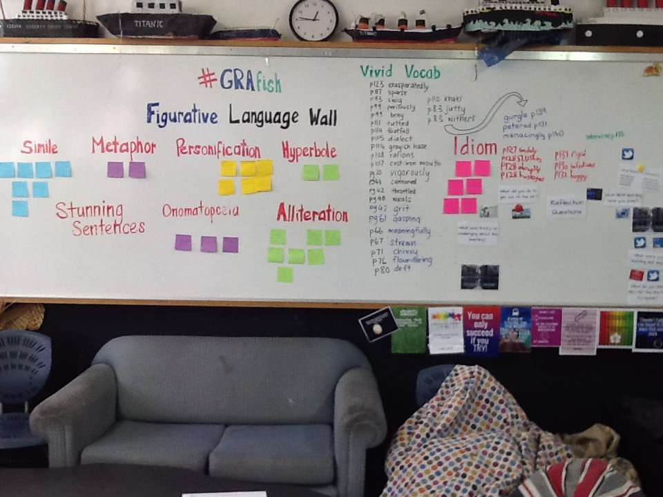 kerriatlearning's tweet photo. hey @beebryhte here is the wall AT THE END of #GRAFish last year :
#BFC630NZ https://t.co/Rg9eA2DgjT