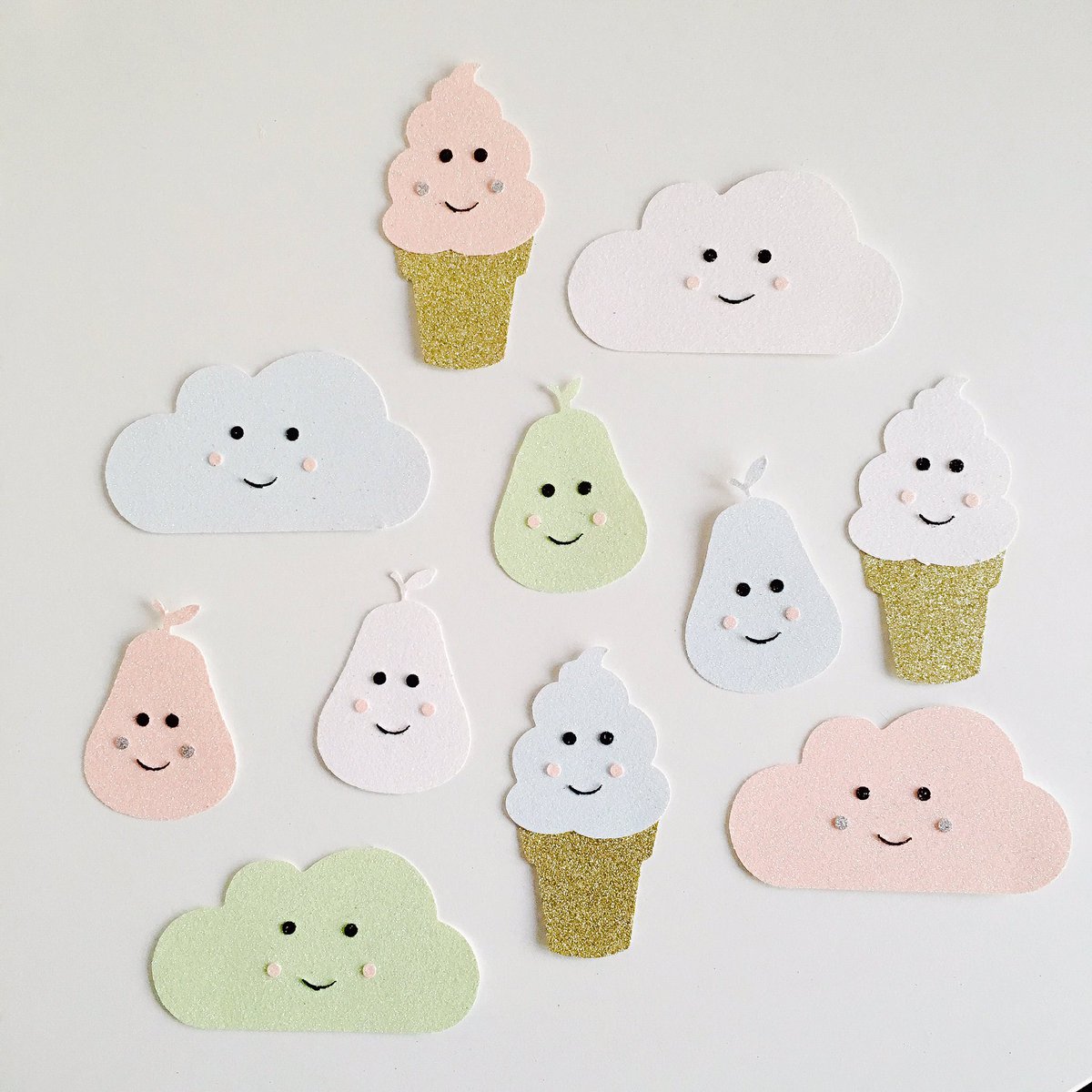 CUTENESS | Wall decor and Garlands available on the website in next few days #kidsroom #interior #handmade #glitter