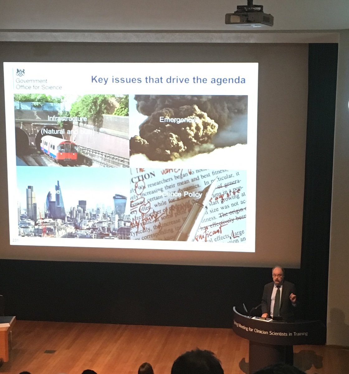 MeghnaJani's tweet photo. Inspiring talk by Sir Mark Walport on life in #rheumatology & importance of good mentors #AMSSpring https://t.co/tbTKXibJKR