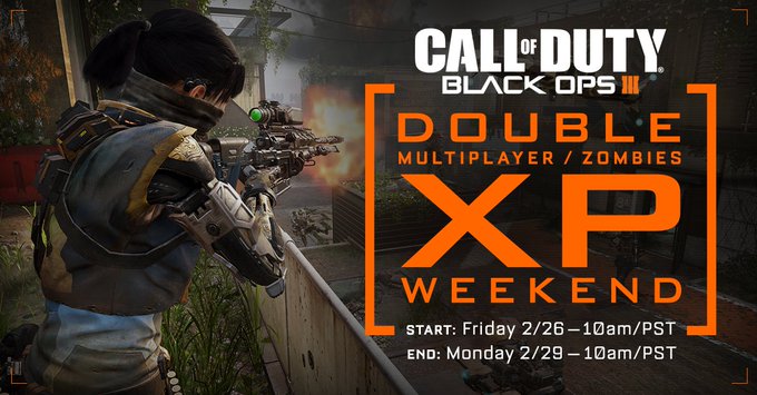 COD: Black Ops 3, fin de semana de 2XP (26/2/16) CcFC77lUMAAL9gG