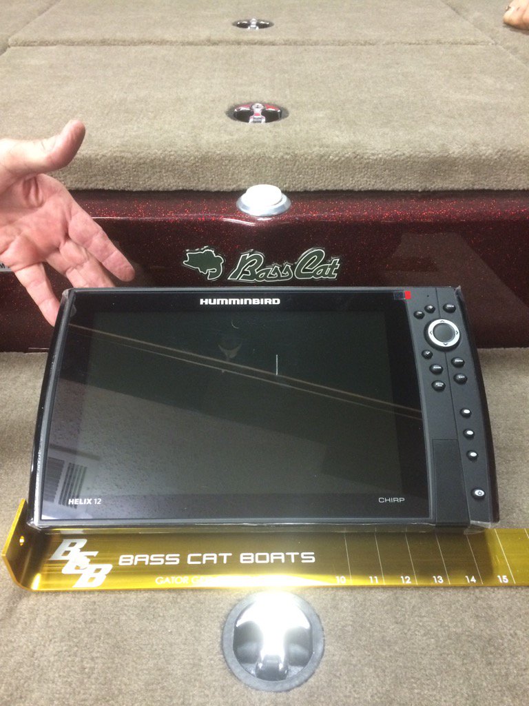 h2obasscat's tweet photo. Installing this bad boy today! Helix 12@HumminbirdFish @BassCatBoats https://t.co/yIhUc5cs5Z