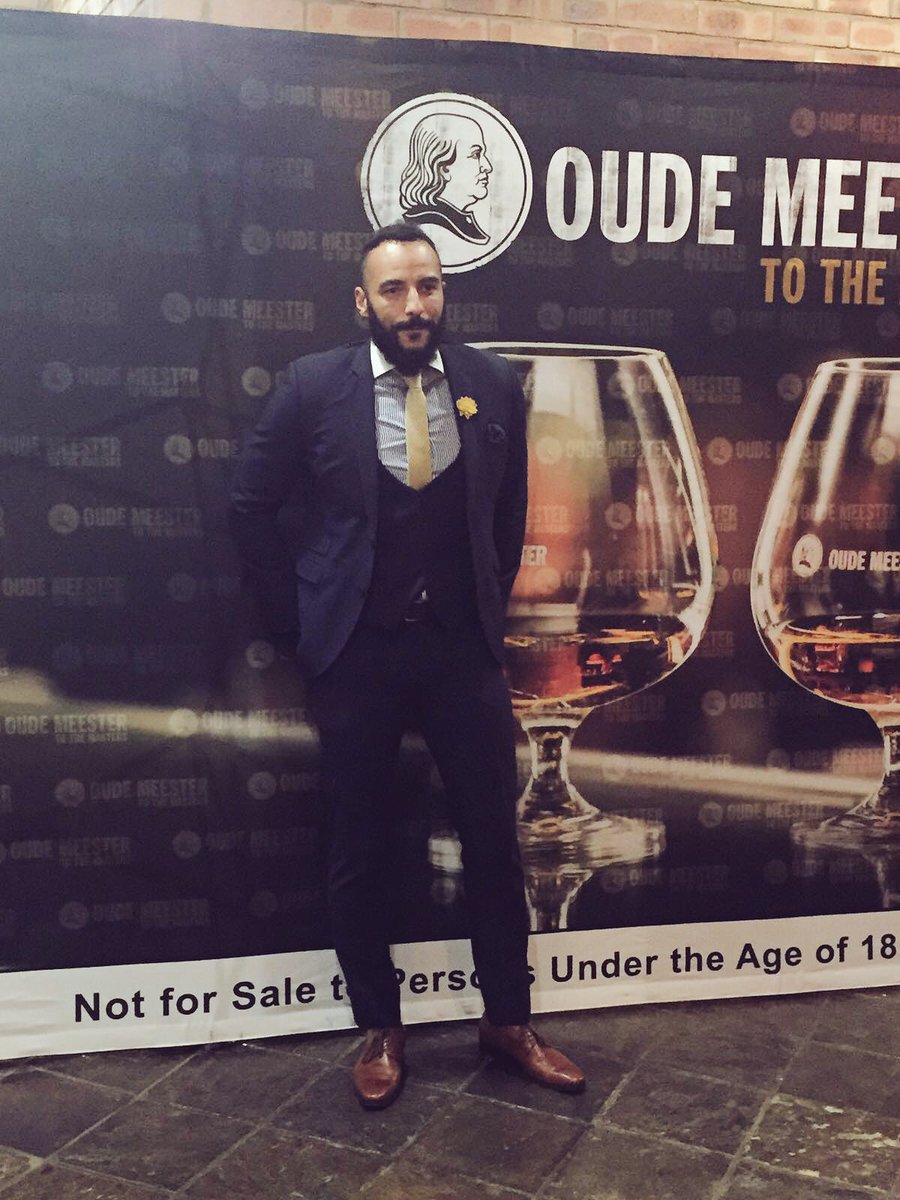 claymorar's tweet photo. What a treat to see @MasterMensah at this evening's @thegoodsir_sa event in JHB #thegoodsir #dinnerwithstyle https://t.co/YVBCWrCmDt