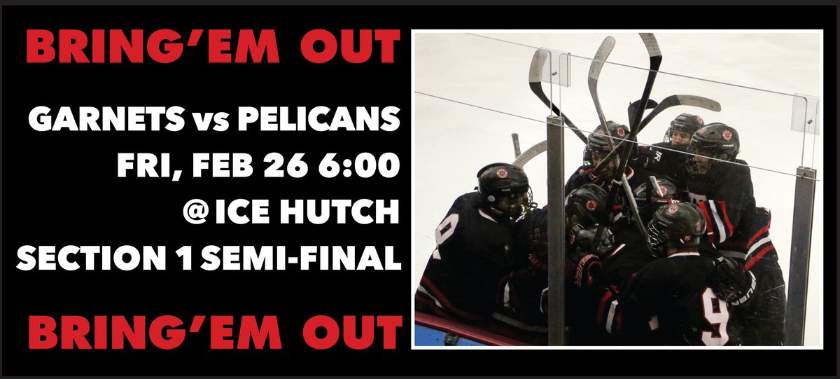 Rye_Hockey's tweet photo. Friday is playoff rivalry night ... Rye vs @pmhsvarsitypuck ... 6p. Ice Hutch. #LGRye https://t.co/n9zplb8eAN