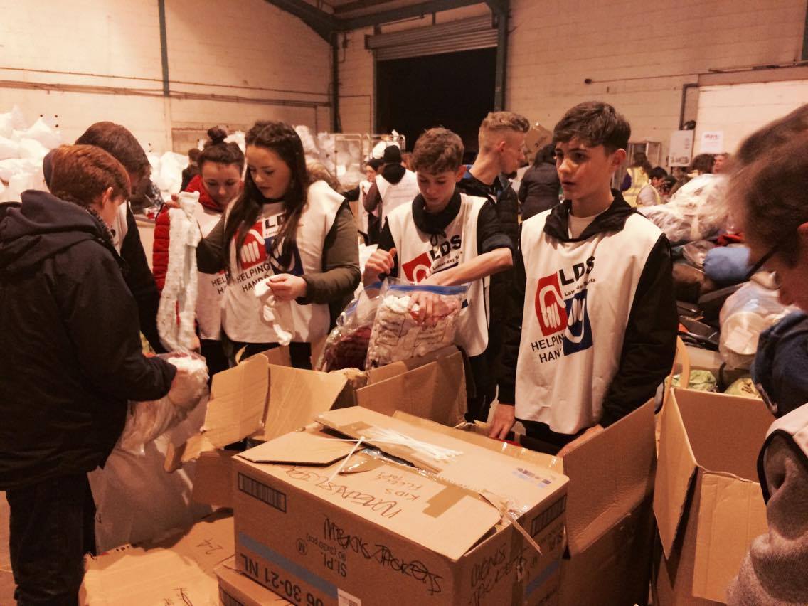 Ch_JesusChrist's tweet photo. From the UK Newsroom: Chester Supports Local Charity with Donations for Refugees https://t.co/anRWvPmCdY https://t.co/vpv62FahmU