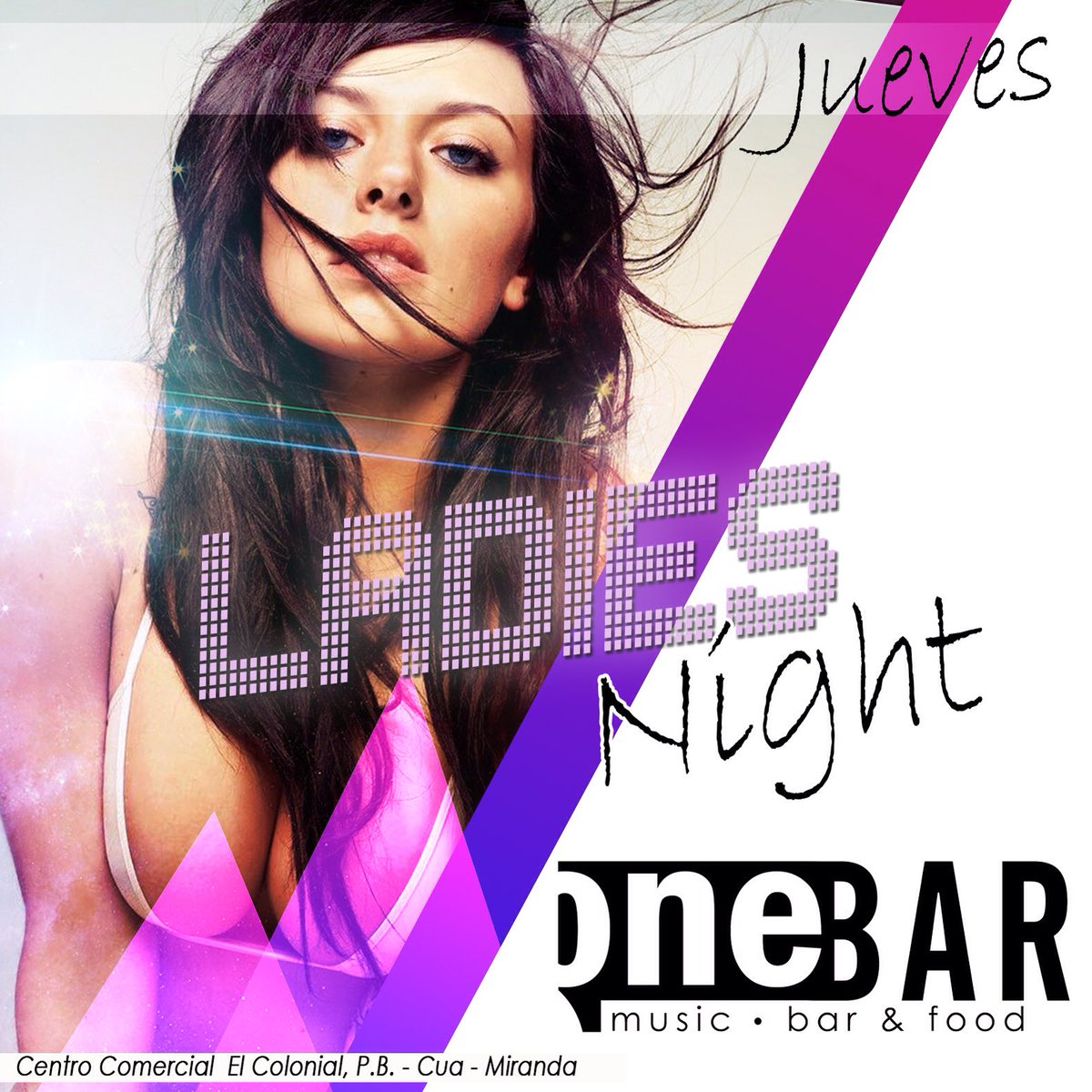 One1Bar's tweet photo. Y HOY EXPLOTA EL BAR POR QUE ES JUEVES DE
L A D I E S • N I G H T 
La mejor rumba y el mejor ambiente de los valles https://t.co/v3yWpvJEh5