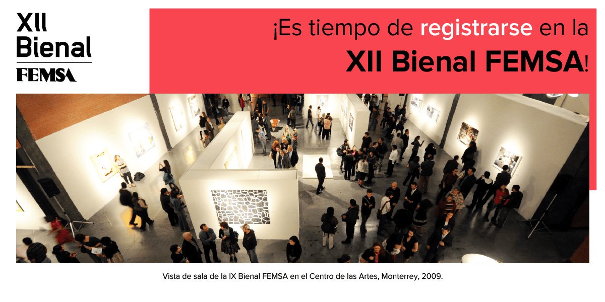 LaTempestad_'s tweet photo. Aún están a tiempo de registrarse en la @BienalFEMSA  #XIIBF https://t.co/jQ6oxDLsT6 … https://t.co/47SgEXKgKT