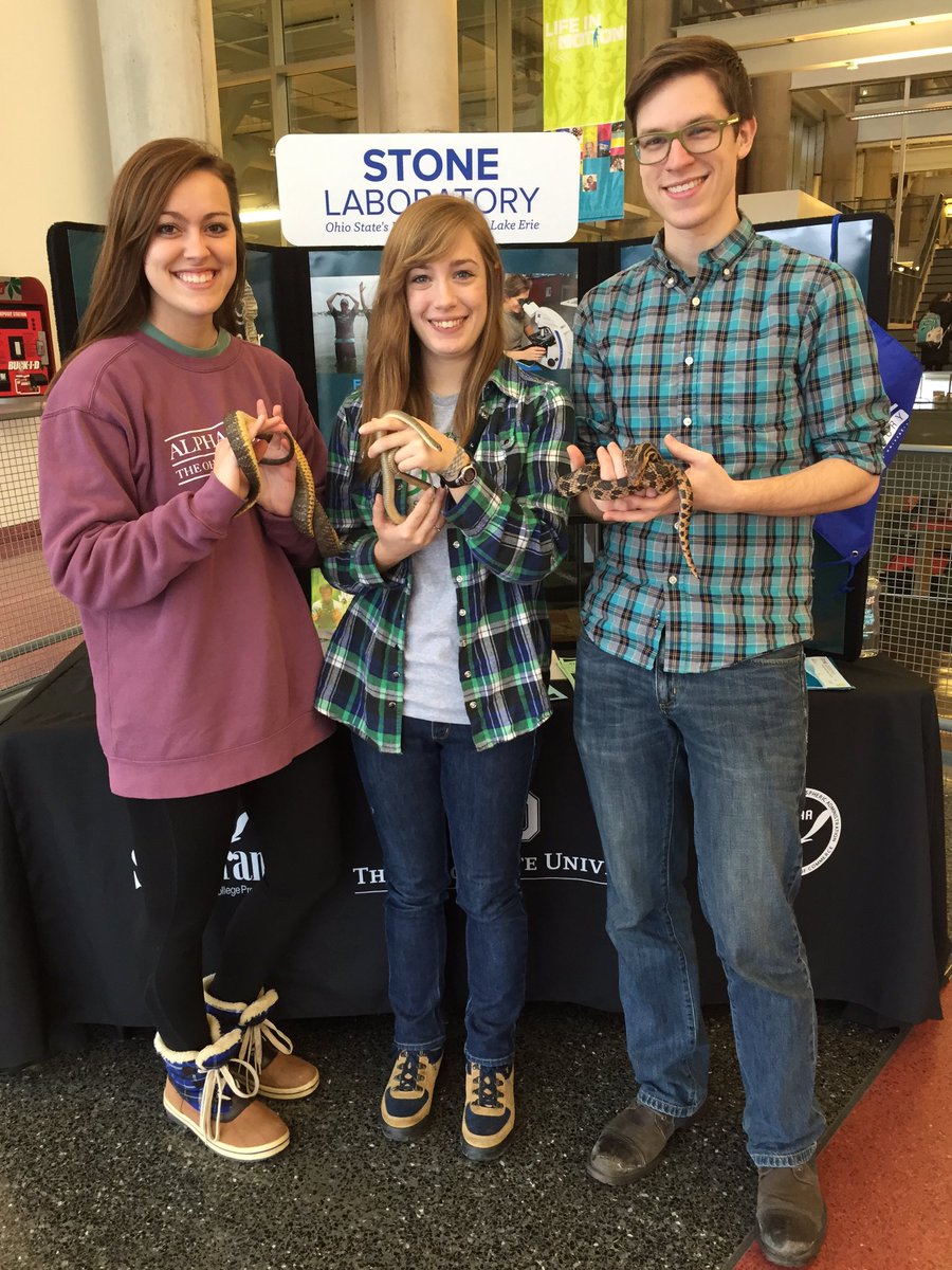 buckeyeFOSL's tweet photo. We're at the RPAC till 2 pm! Come hang out with us + learn more about Stone Lab https://t.co/NrYJDqDdE5