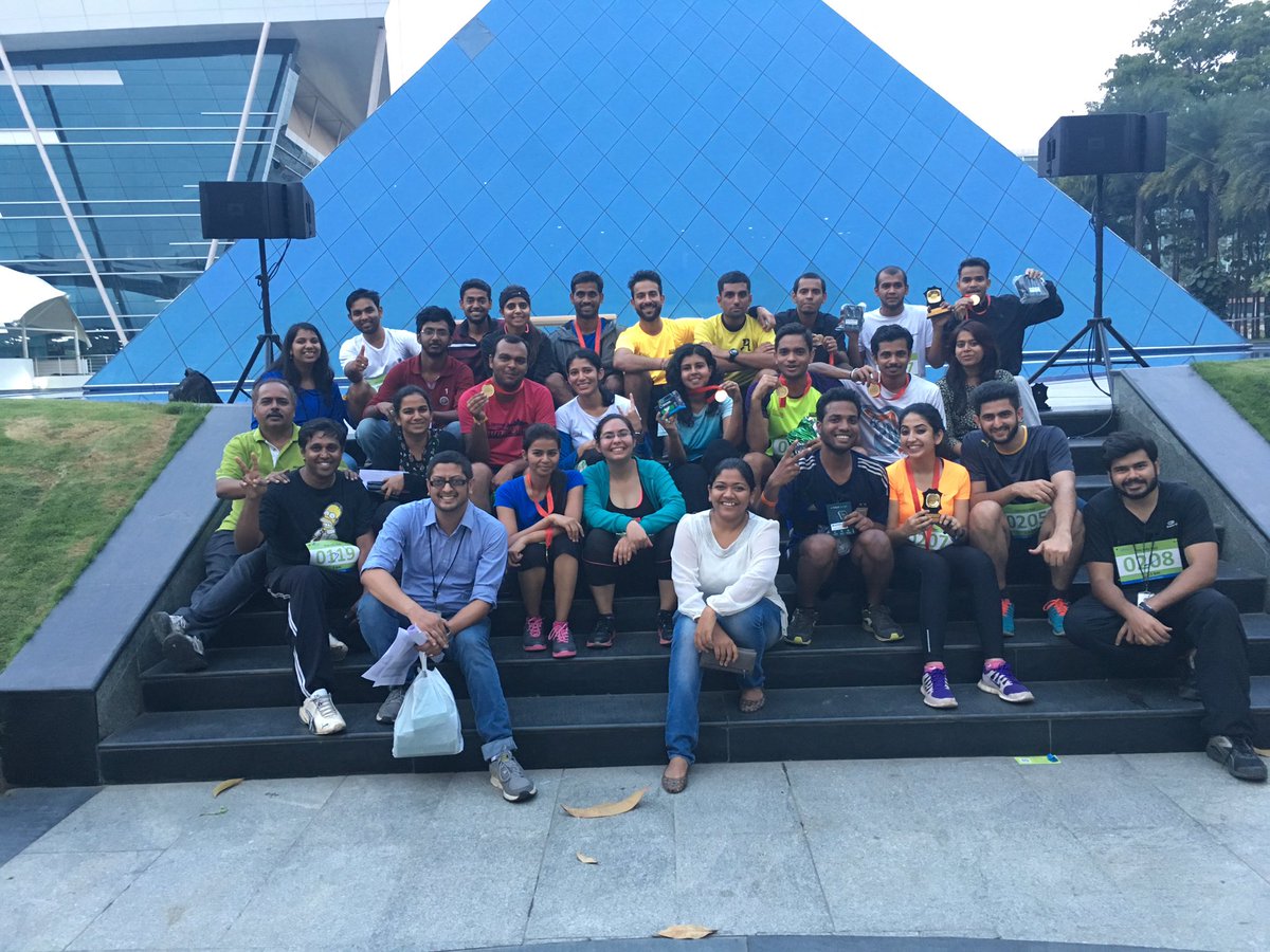 InfosysCareers's tweet photo. What a great turnout! Congrats to all the participants & winners. Thank you for being a part of the #OneInfyRun. https://t.co/qzG44TnGyH