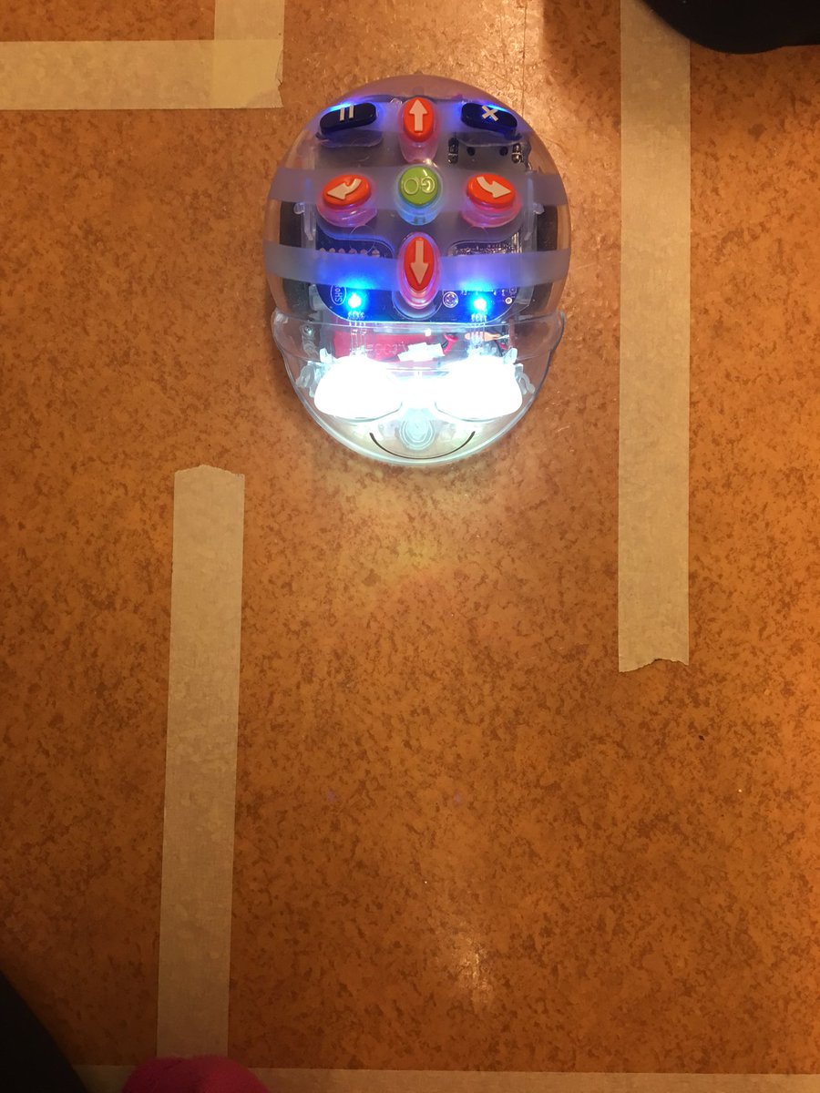 CamSved's tweet photo. #bluebot teknik på förskolan  #labyrint #utmaningar #samspel #turtagning https://t.co/wpRp8qtw9L