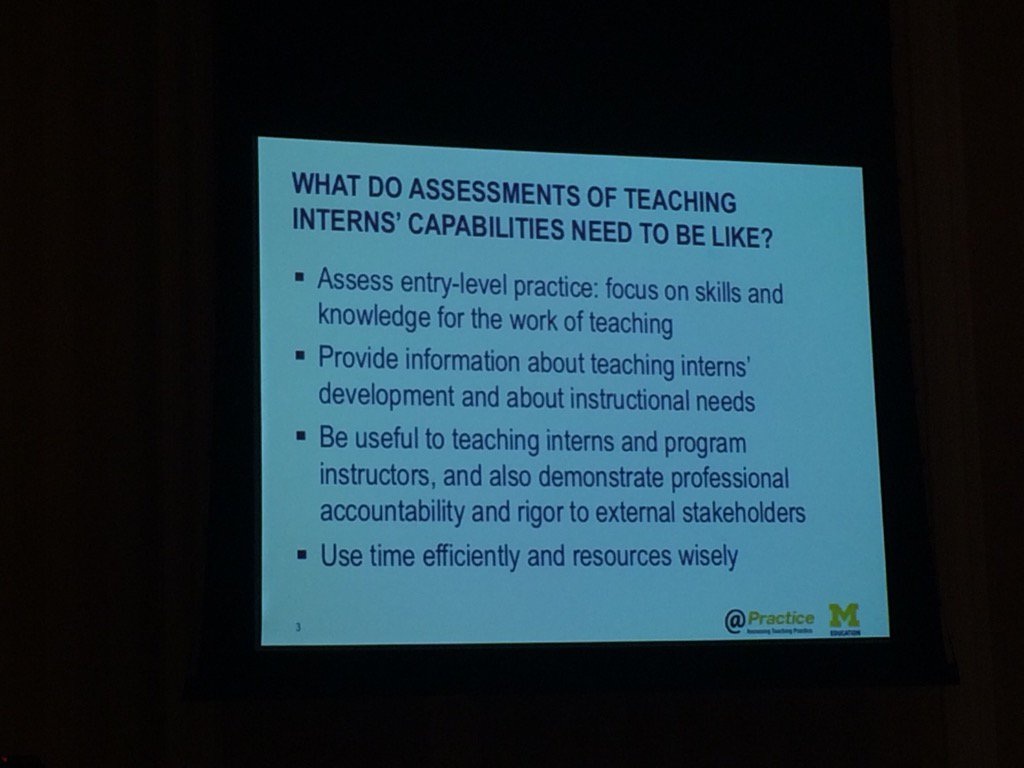 lizjmeyer's tweet image. Assessing beginning teachers&apos; ability to elicit student thinking #AACTE16 #teachered @michiganstateu