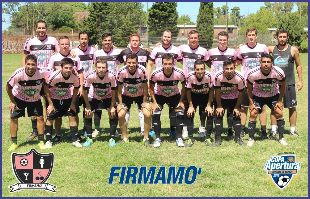 Compartimos una imagen subida por @TorneoDH de nuestro debut el domingo pasado. #VamosFirmamo #HastaLuegoRey