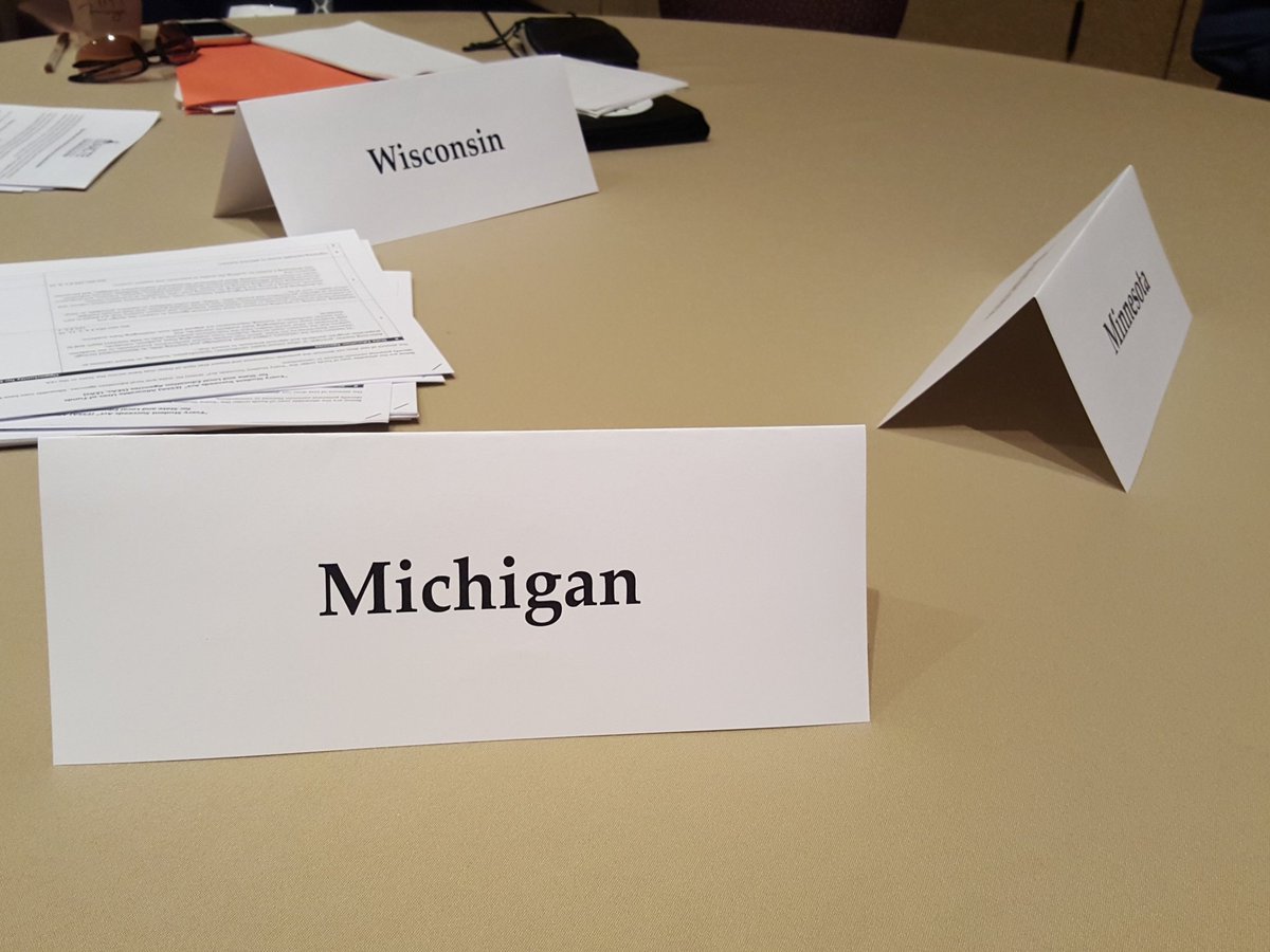 sarah_giddings1's tweet image. Learning about MI &amp;amp; the Midwest ESSA implementation #AACTE16
