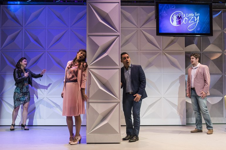 banffcentre's tweet photo. Look out Toronto! @AtGtheatre is bringing #ALittleTooCozy to you May 12 to 21. #MadeinBanff https://t.co/A8fvuouZpG https://t.co/NXfHJ0mgY2