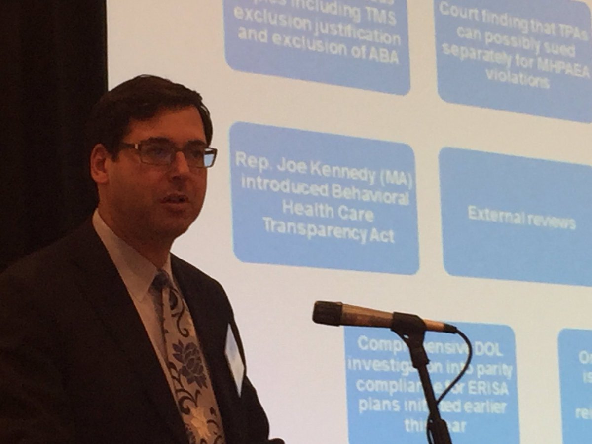 RichPaul8's tweet photo. @bradlerner shares insight on mental health parity @BeaconHealthOpt https://t.co/uzvtKsEPKU