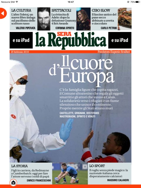 RepubblicaSera's tweet photo. Dalla  famiglia ligure che ospita al Comune che regala gli oggetti smarriti. Il fiume silenzioso della solidarietà https://t.co/QXvsIff71M
