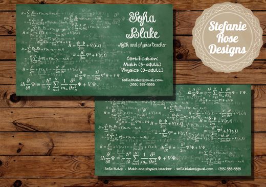 StefanieDesign1's tweet image. etsy.me/1oKzQSS #businesscard #mathandphysics #math #physics #teacherbusinesscard #chalkboard #etsyseller