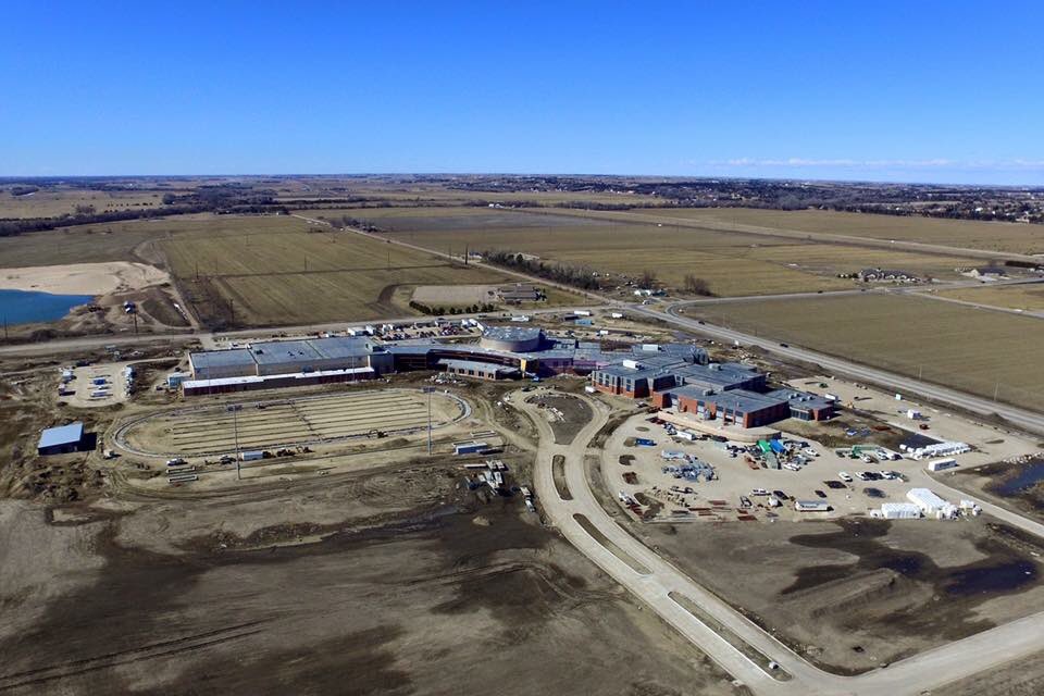 One_Flip4u's tweet photo. #skyview of the new #KHS https://t.co/3UNUwgEpwj