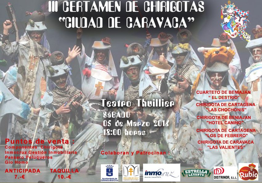 chirigotin's tweet photo. Queda muy poco para nuestro certamen, todavía queda alguna entrada a la venta(pocas) https://t.co/SCIDBJftle