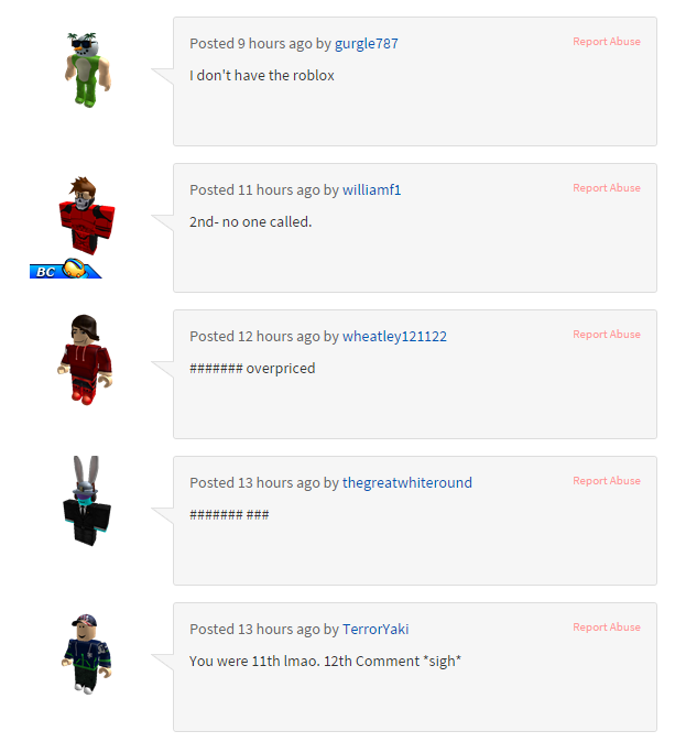 Firebrand1 On Twitter Roblox Comments In A Nutshell Https T Co - comments in a nutshell roblox