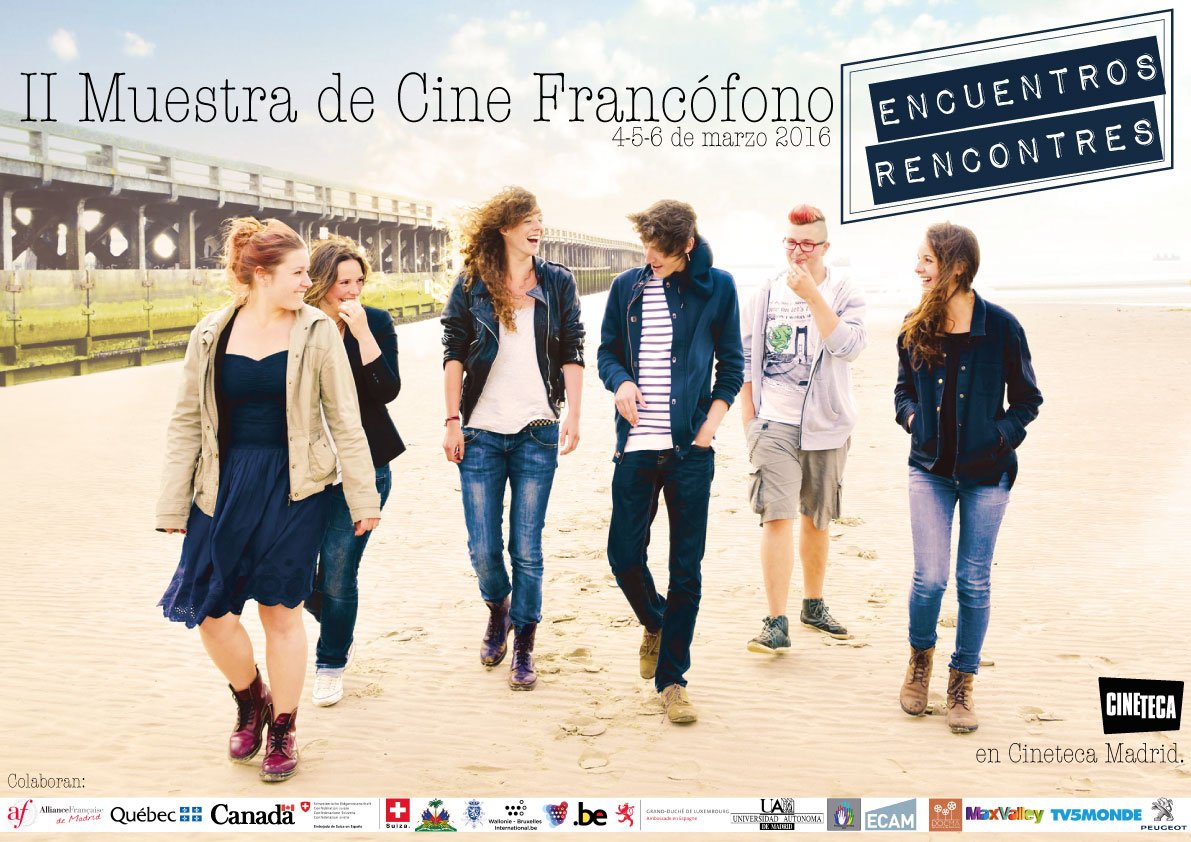 AlainLefebvre22's tweet photo. Celebremos la francofonia con la II Muestra de Cine Francófono en @CinetecaMadrid 4, 5 y 6 de marzo. Entrada libre. https://t.co/06w90ELtUi