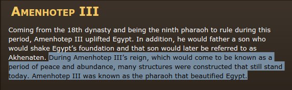 Amenhotep III tweet media