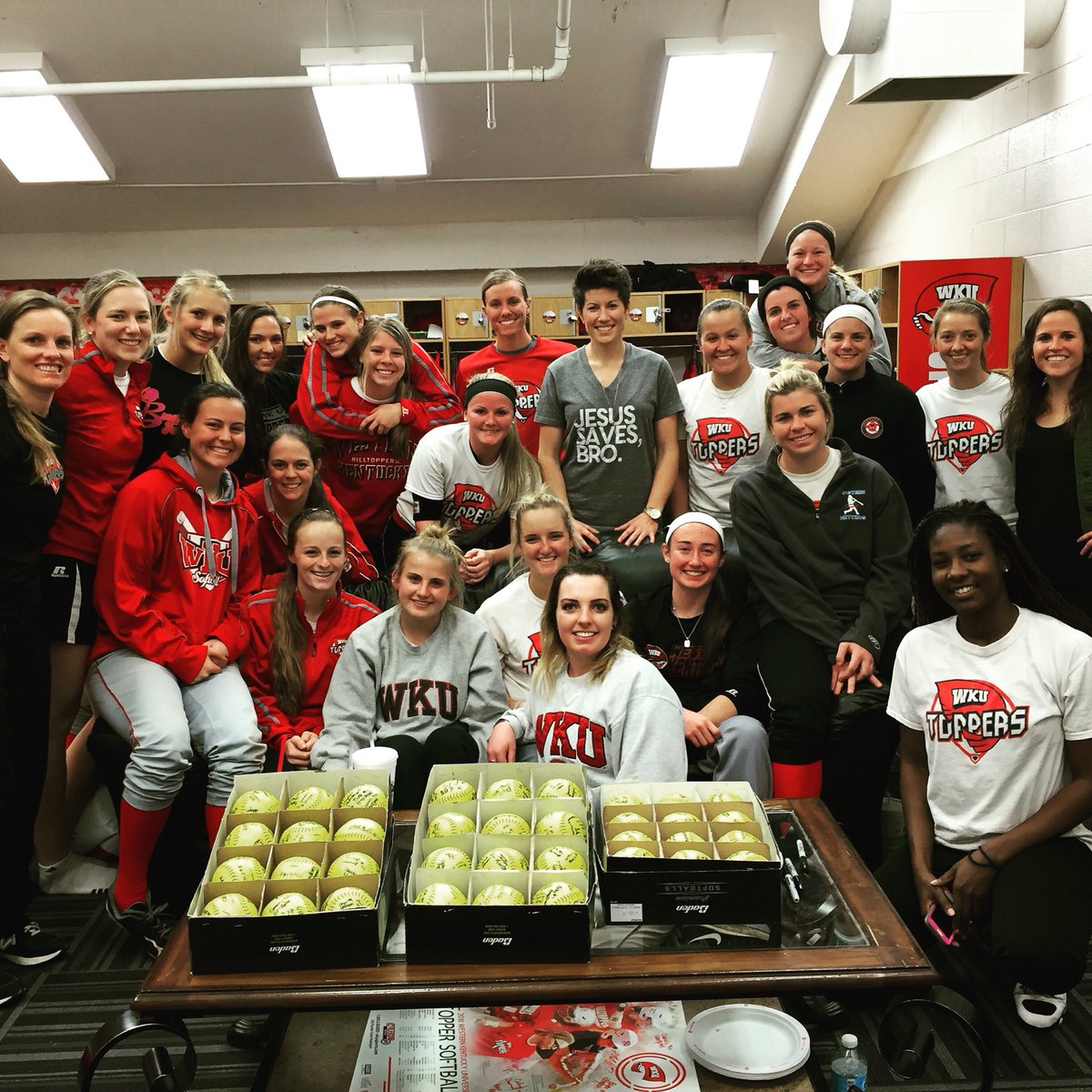 WKUSoftball's tweet photo. Thank you for sharing about the importance of focus and fight in athletics and in life @zoquisha5 👍🏽! #focusandfight https://t.co/DnvYGC67uw