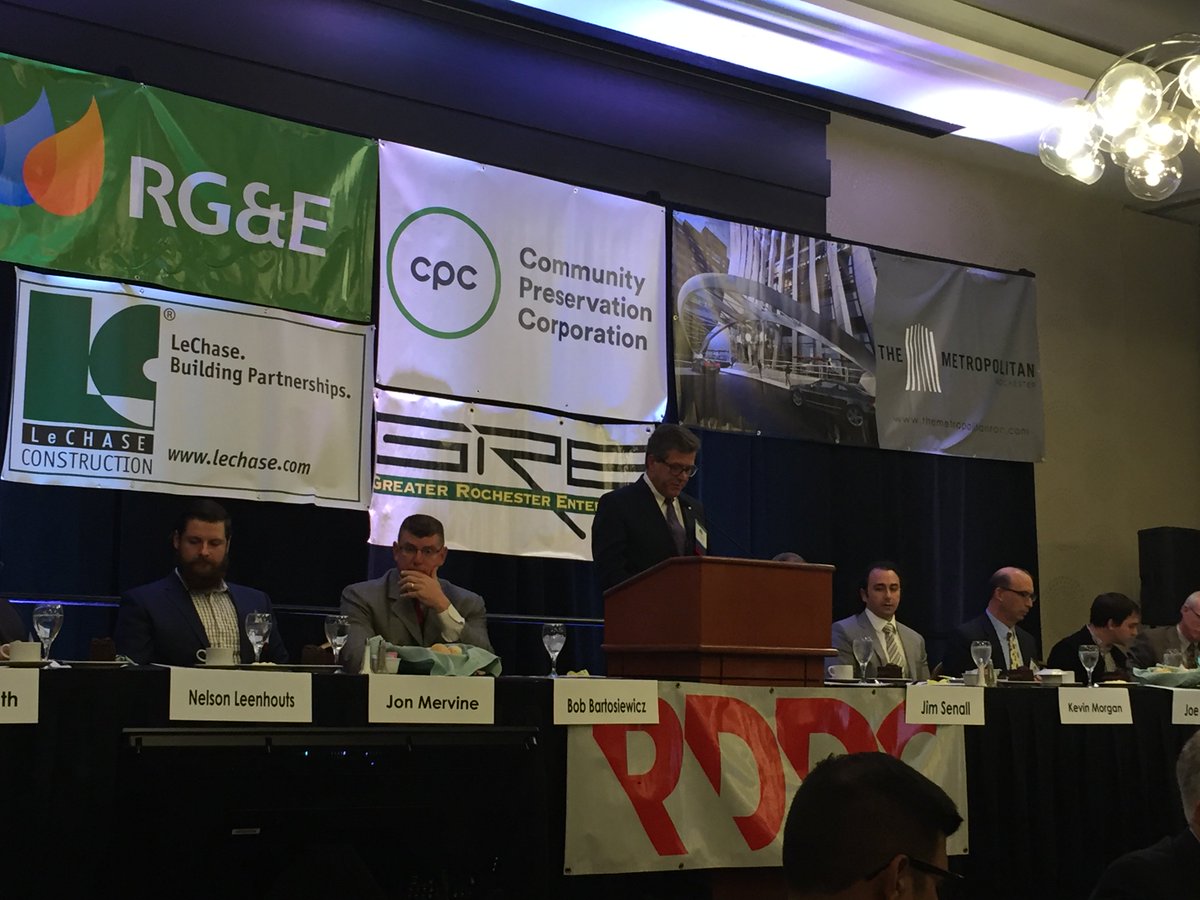 communityp's tweet photo. Tom McGrath at #DTRising @DowntownRoc. Proud of our lending history &amp; work w/local partners to help revitalize #ROC https://t.co/TgB4L2Nrx1