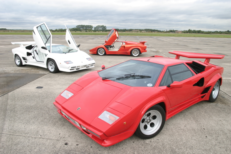 CKCMagazine's tweet photo. What's three times better than a #Lamborghini Countach replica? Three Countach replicas. #CKCPOTD 58/366 https://t.co/G998lI5WmF