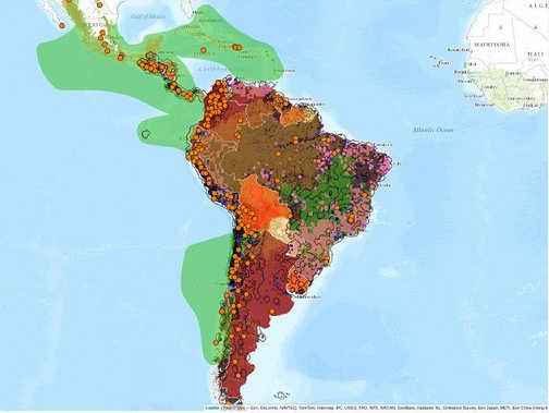 Mapa interactivo de los conflictos relacionados con #minería en América Latina 
bit.ly/1RnzmuU