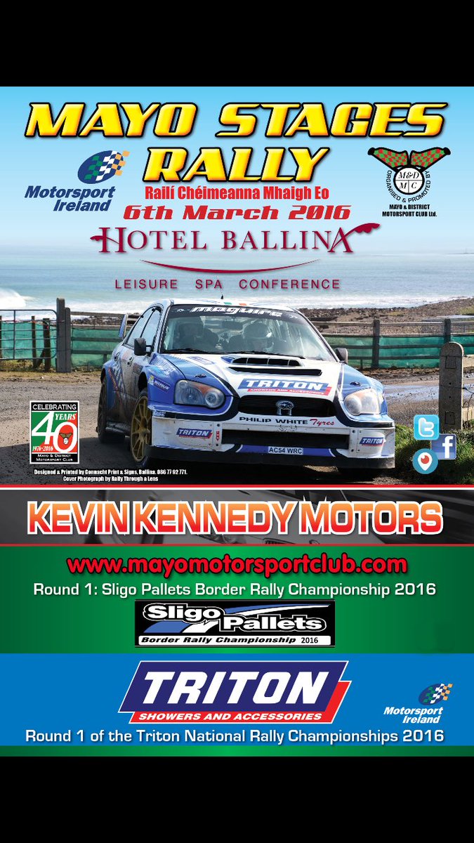 MayoMotorClub's tweet photo. Keep a listen out for the #MayoStagesRally adverts running on @radiomidwest 📻🏁🚗 #vrooomm https://t.co/CWzDdQGktP