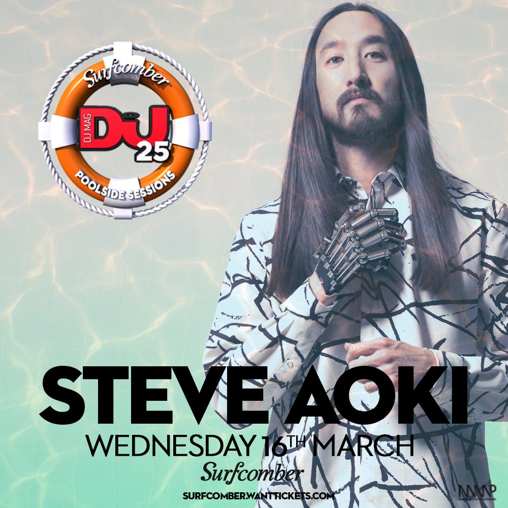 So pumped to play at the @DJmag pool party March 16th!! Tickets:  surfcomber.wanttickets.com https://t.co/mW1aZ2K7mq