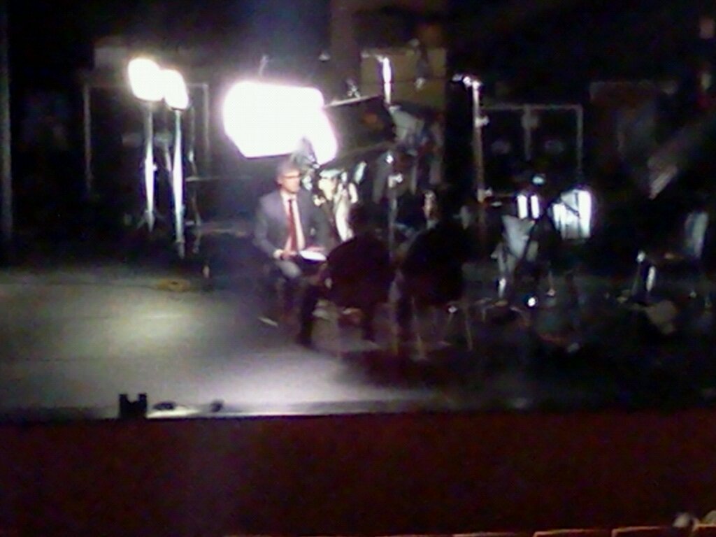 ek_rivera's tweet image. .@renegadepg andre &amp;amp; lamont being interviewed by the inimitable @MoRocca for @CBSsunday #dapline