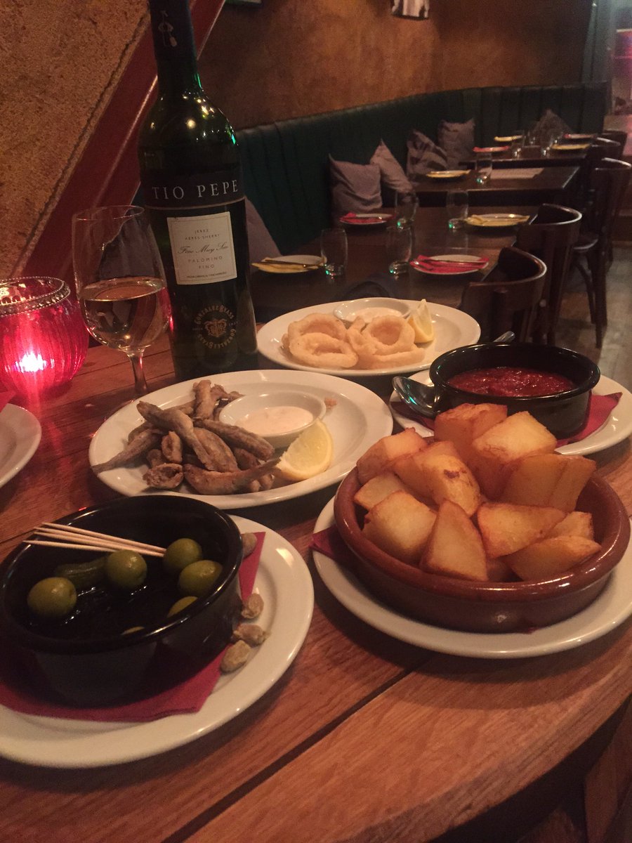 Great Tapas in Bayswater <a href="/Lagitanalondon/">Lagitana</a> matched with @TioPepeFino #sherryrevolution #Londonislovinit