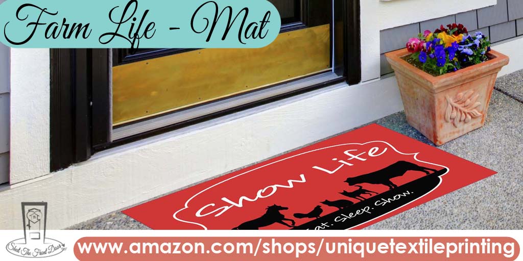 buffalonylawn's tweet image. RT  Are you a show family? Are you proud? Show it off with our custom welcome mats. #showl…
