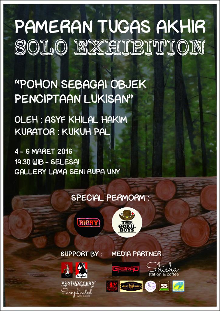 bukan_asyf's tweet photo. 4 maret 2016.19.30-selesai.Pameran Tugas https://t.co/kIepWv0VzI lama senirupa UNY.Cp asyf.082199162263@JogjaUpdate https://t.co/IB3rkzunwo