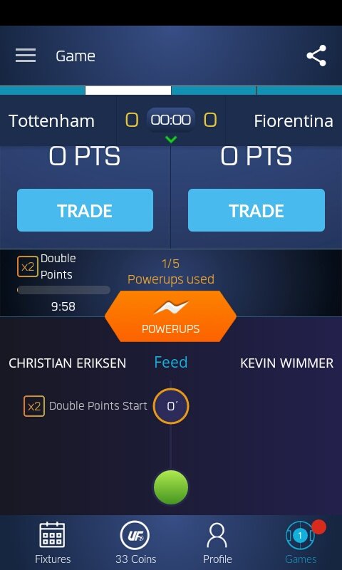JackRixy's tweet photo. Just used my Double Up on Christian Eriksen on @ultimatefanlive for #COYS vs #Fiorentina0 https://t.co/Q8L8JXoGF9