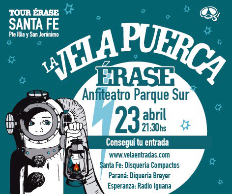 LaVela_Oficial's tweet photo. Amigos, cambió la fecha de Santa Fe! Es el 23/4! #LaVela20Años #EraseTour https://t.co/wQXzVGOOh0