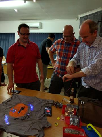 PolyglotProgram's tweet image. Showing some @mbientLab MetaWear demos at the House For Hack in Centurion last week.