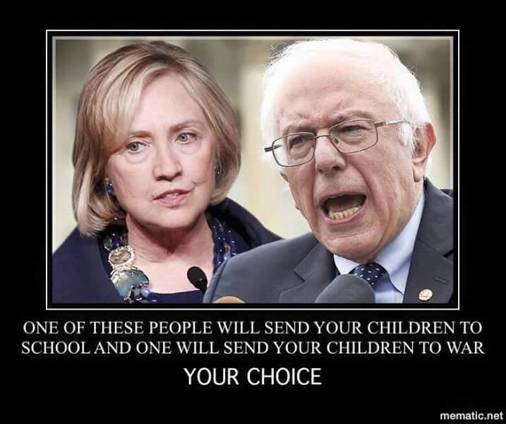 MikeHersh's tweet photo. #WhichHillary #TrumpsWeddingGuest or #TrumpsCritic
#CantTrustHillary #UntrustedHillary #UntestedHillary
#FeelTheBern https://t.co/sumxhb7R6v