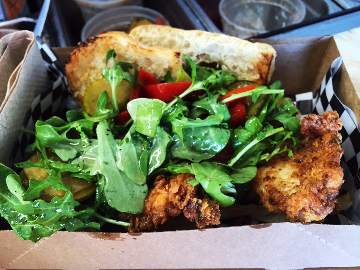 pavystruck's tweet photo. Mmmmm crispy pork... What could be better? Grab a sandwich and beer at @jakesbrewbar tonight from 5-8pm! #pavystruck https://t.co/KQ0FnarGsm