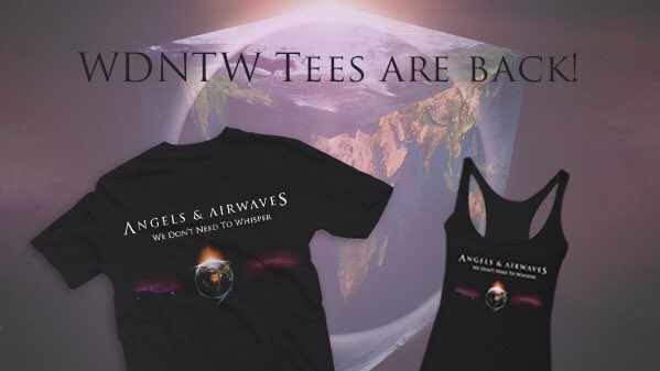We Don't Need To Whisper Tees are back! #wdntw #10yearsofava tothestars.media/collections/an…