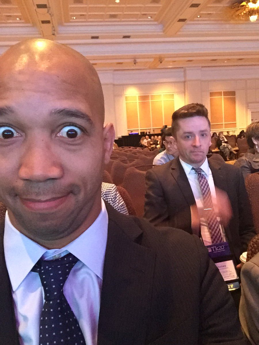 20003ist's tweet image. Staff fun #AACTE16