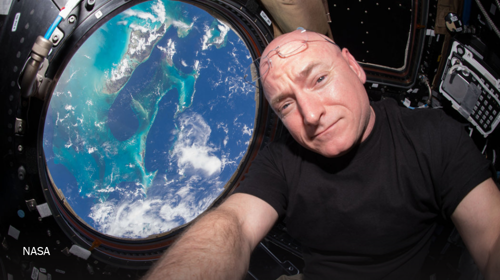 NYTScience's tweet photo. Scott Kelly's year in space, by the numbers https://t.co/Du32QfmYlu https://t.co/nDhudElHrO