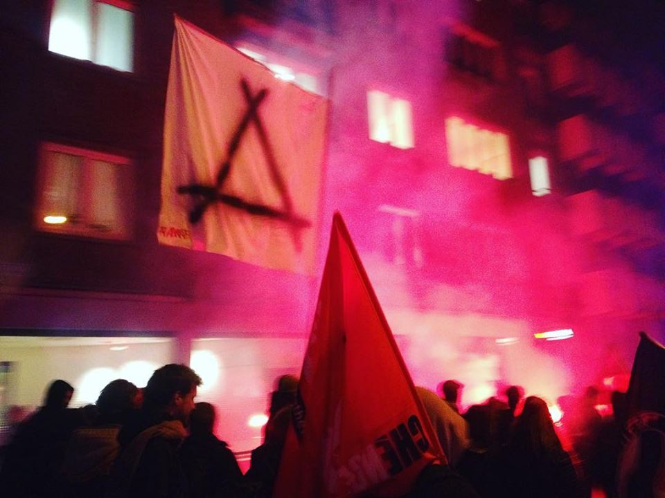 LauraRabau's tweet photo. Vanavond solidariteitsmars in #Leuven tegen homofobie, seksisme en racisme. #RefugeesWelcome #wijoverdrijvenniet https://t.co/drKExxFMSV