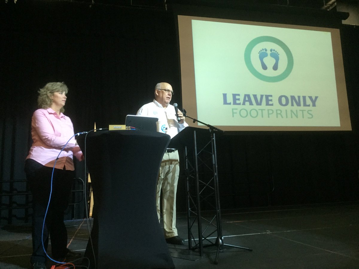 GSOBTsummit's tweet photo. Herb Malone speaks to group about the CVB updates. #GSOBDMS16 #LeaveOnlyFootprints https://t.co/YbfAykchal