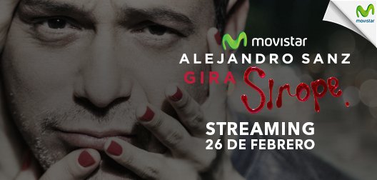 MovistarChile's tweet photo. ¡Hoy es #SanzMovistar y no te lo puedes perder! Sé parte de Sirope y disfruta el concierto: https://t.co/zSfma8xM3I https://t.co/mDXfSNcG7L